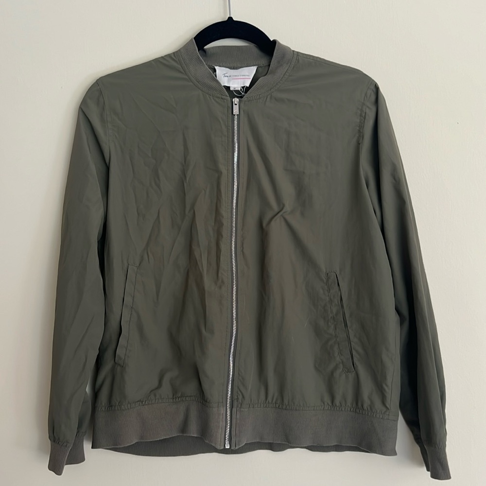 Two by Vince Camuto Lightweight Windbreaker Bomber Jacket